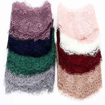 

3 Yards DIY Flower Embroidered Lace Fabric Trim Ribbons Colorful Daily Cloth 9.5cm Sewing Handmade Materials Garment Accessories