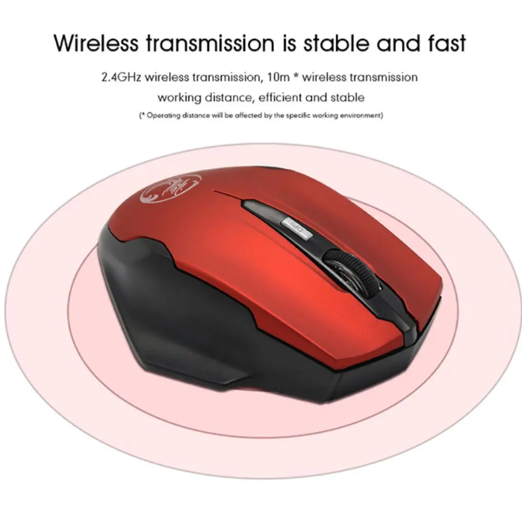 IMice E-1900, мини беспроводная мышь, портативная, 1600 dpi, 6 кнопок, 2,4 ГГц, USB, PC Gamer, мышь для дома, ноутбука, компьютера