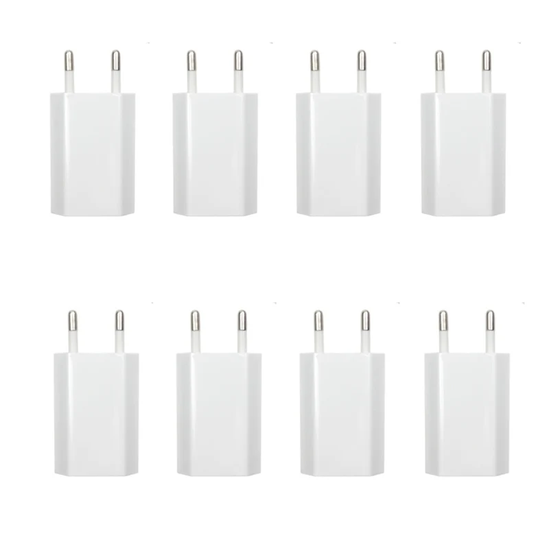 

20 шт./лот 5 в 1 А 5 Вт дорожное настенное зарядное устройство USB AC EU/US Plug адаптер питания для Samsung iphone Huawei Xiaom сотовых телефонов