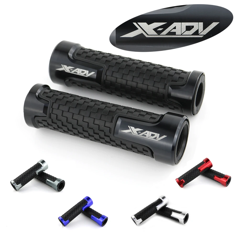 

For Honda ADV 750 X-ADV CNC Motorcycle Aluminum Grip Handlebar Handle Grips None-Slip Rubber
