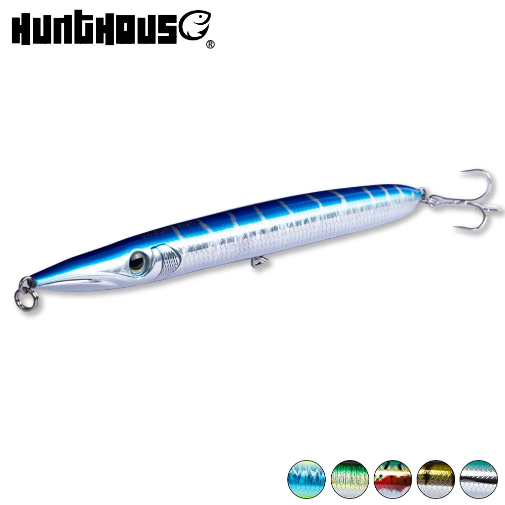 

Hunthouse pencil lure 190mm long casting pencil lw501 stickbait belone leerfish and bluefish topwater lure hardbait for fishing