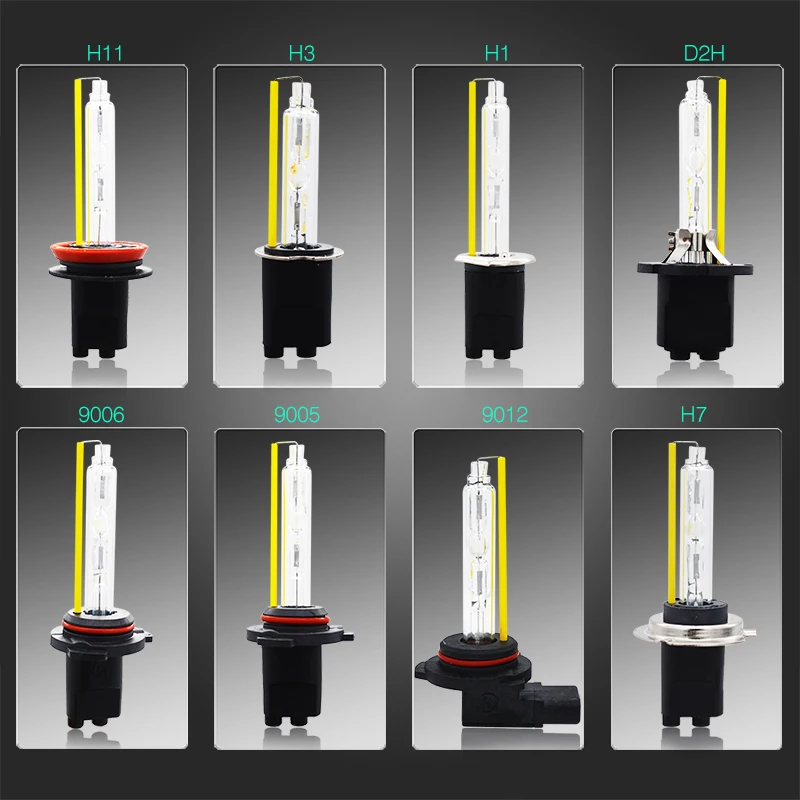 35W Fast Bright Car Headlight Kit 5500K Xenon H7 H1 H11 9005 HB4 9012 D2H HID Bulb Kit AC 12V Quick Start 35W F3 Ballast Reactor (2)