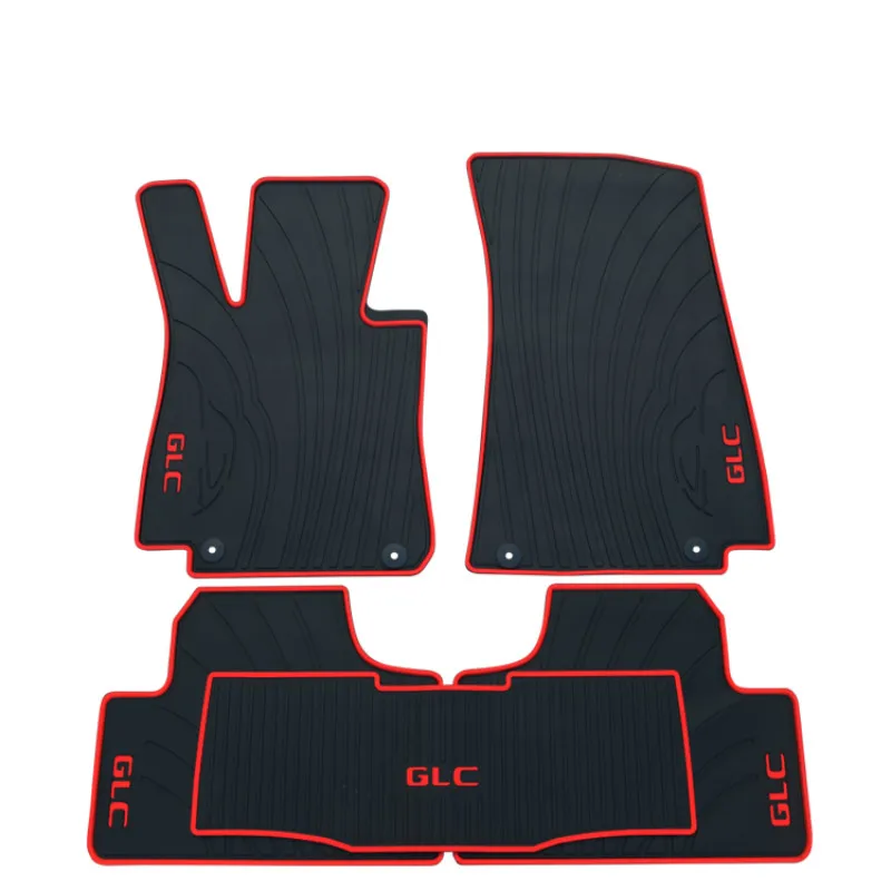 Rubber Car Floor Mats for Mercedes Benz GLC GLC200 GLC260 GLC300 No