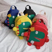 Children Animal Mini Kindergarten Schoolbag Kids Cartoon Dinosaur Nylon Backpacks Girls Boys Durable Backpack School Accessories