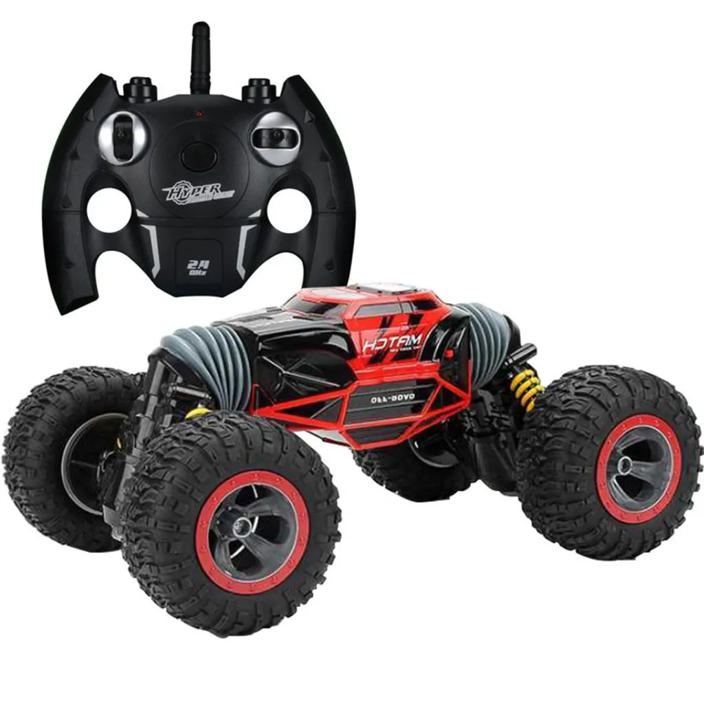 360 градусов вращающийся двухсторонний RC трюк автомобиль-Двусторонняя модельная игрушка автомобиль дистанционного управления RC трюк автомобиль игрушка Подарки для детей L1219