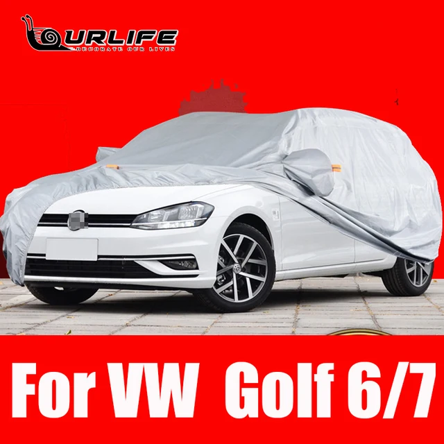 غطاء حماية كامل للسيارة ، حماية من الأشعة فوق البنفسجية ، مقاوم للغبار ، مضاد للخدش ، للداخل والخارج ، لـ VW Golf 6 7 MK4 MK5