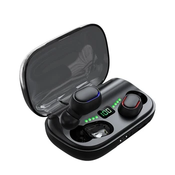 

tws True wireless bluetooth V5.0 earphones Charging Box Dual Microphone Headphone Noise Cancelling HD Call Headsets waterproof
