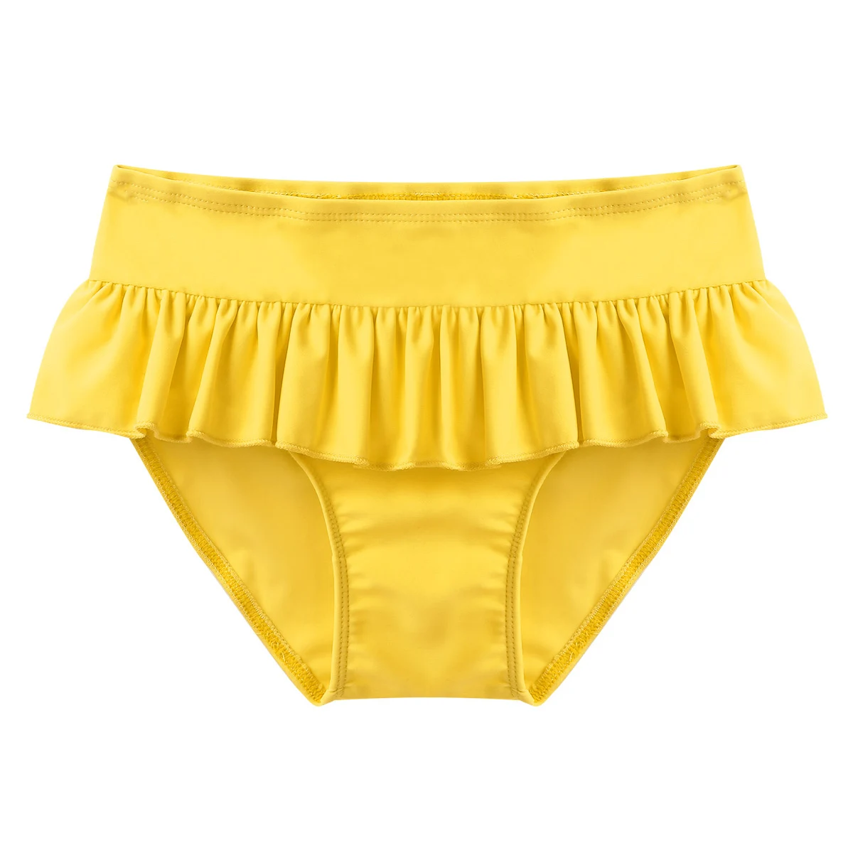 Children Underwear Wide Elastic Waist Silky Smooth Ruffle Girls Swim