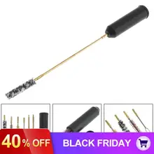 7 шт./компл. карман Размеры проволочная трубка щетка для чистки инструмента ручной оружейная Чистящая Щетка Набор отверток с хранения чехол для чистящие средства для удаления ржавчины