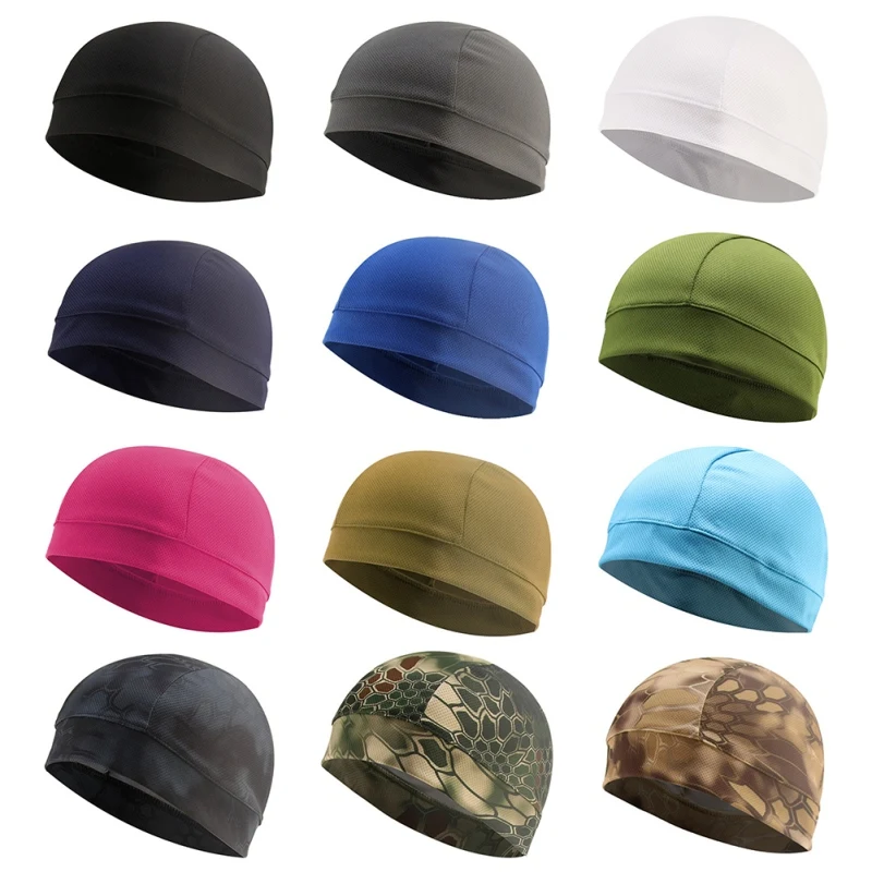Casco de secado rápido, gorro de ciclismo Anti-UV, gorro deportivo antisudor para motocicleta, bicicleta, ciclismo, sombrero Unisex, gran oferta, gorro interior ZJ
