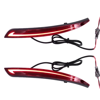 

DRL Reflector For Ford Mondeo Fusion 2013 - 2018 Rear Bumper Light Multi-function LED Fog Lamp Brake Light Turn Signal Light