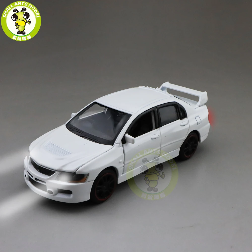 1/32 JACKIEKIM Lancer EVO IX 9 RHD литая модель автомобиля игрушки для детей подарки мальчиков