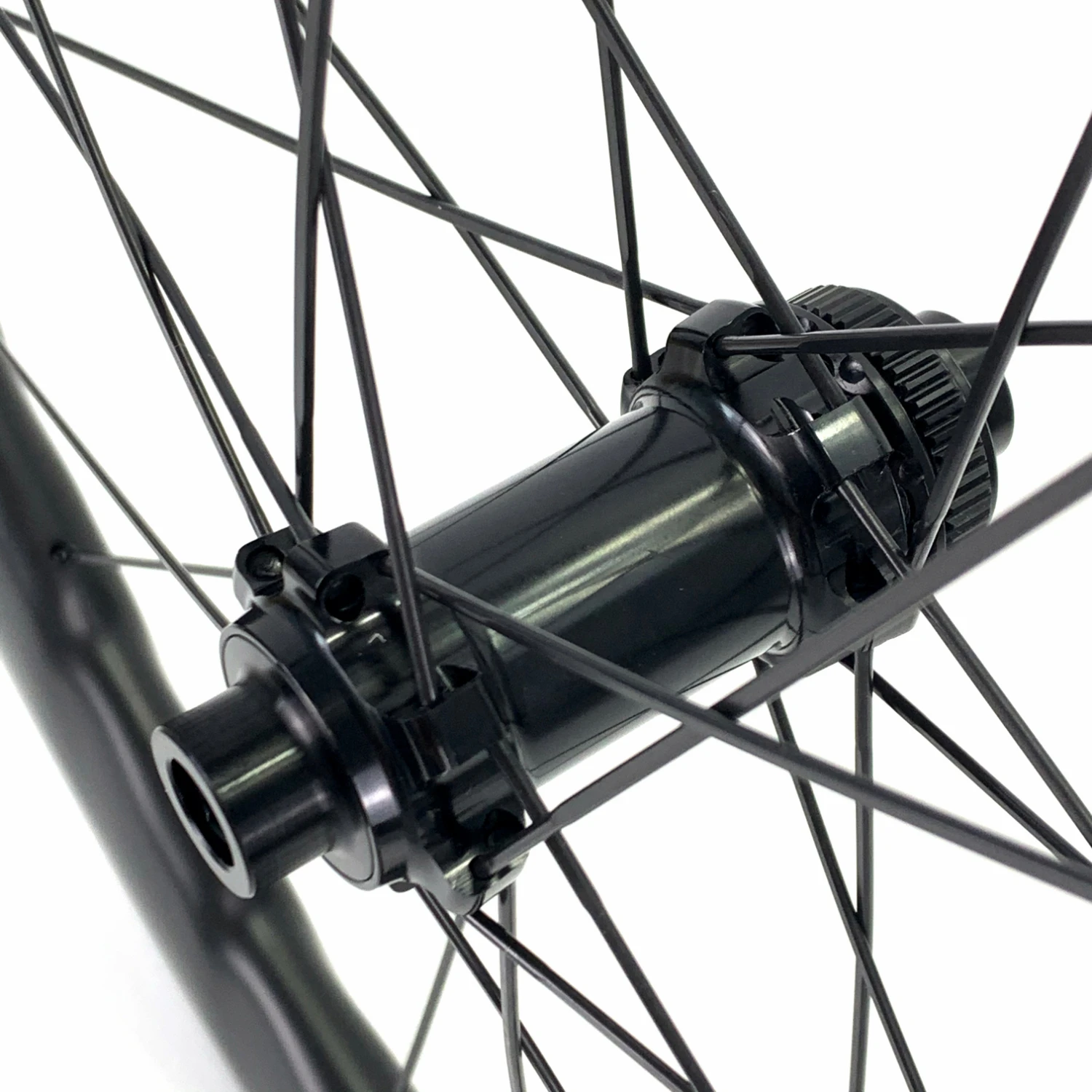 HULKWHEELS 700c Wheelset BWS Road Disc Carbon Wheels RD08 Center Lock /6 Bolt Lock Hub 50mm Depth 27 Width For Cycling