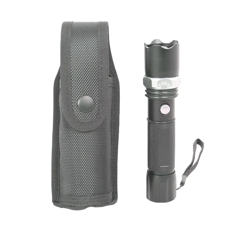 

Single Police Eight in One Flashlight New-Pull Holster Flashlight Quick Pull Spray Bag Security Staff Eight Sets of Accessories