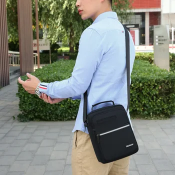 

Autumn 2020 new men's shoulder bag large capacity diagonal cross laptop backpack