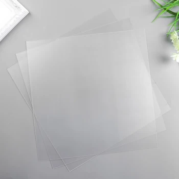 

Plastic sheet (transparent) 30x30 cm (set of 3) 0.5 mm 4790505