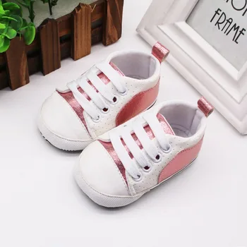 

New Baby First Walkers Baby Shoes PU Leather Classic Sports Sneakers for Newborn Baby Boys Girls Autumn Spring