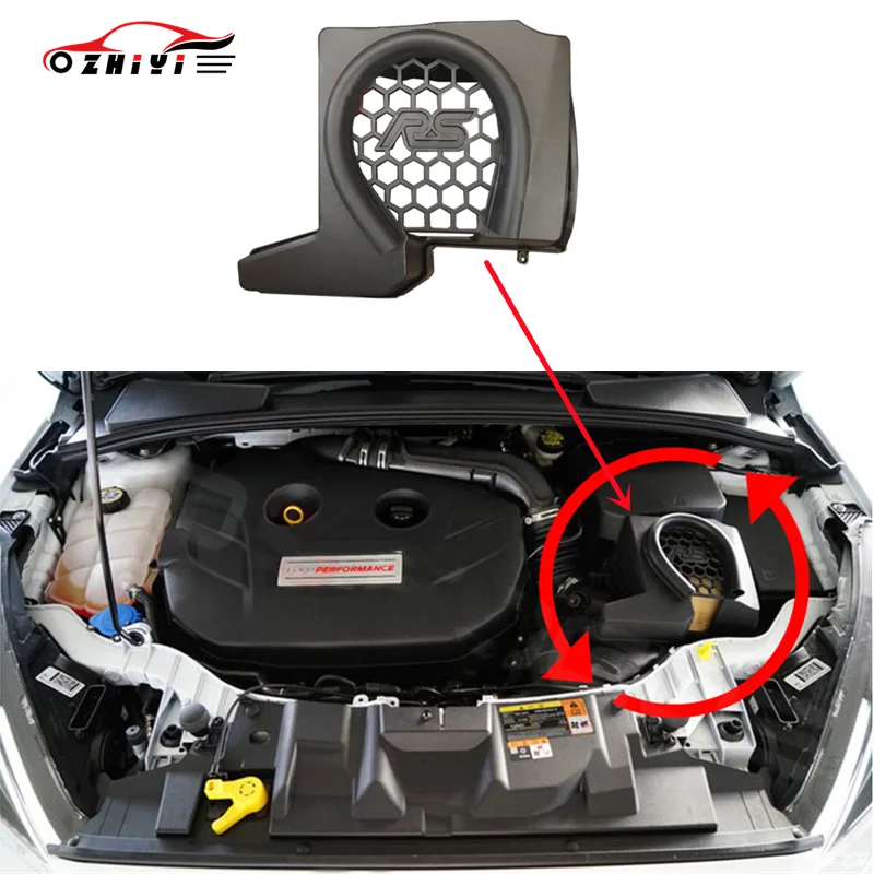 Air Intake Box Grille Hood Cover Airbox Filter Vent Kit Protection Car Styling Accessories For