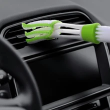 Auto Klimaanlage Vent Slit Farbe Reiniger Spot Rost Teer Spot Remover Pinsel Abstauben Jalousien Tastatur Reinigung Pinsel Auto Waschen XNC