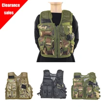 Тактический жилет с несколькими карманами, военный армейский светильник, легкий сетчатый жилет, нагрудный чехол, кобура для страйкбола, пейнтбола, CS Duty Vest