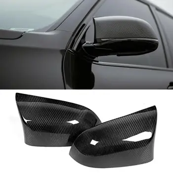 

1 Pair Carbon Fiber Side View Mirror Cover Replacement Fit for F85 F86 X5M X6M 2015 2016 2017
