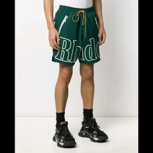 Zippered Bag Casual Shorts Comfortable Fitness Loose Men's Short Summer Fashion Polyester Workout Printing Breathable Short Pant