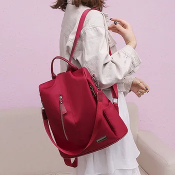 

Anti-theft Waterproof Fashion Women Backpack Large Capacity Female Travel Shoulder Bag Woman Simple Casual Backpacks New Mochila