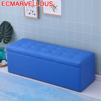 

Clothing Store Vintage Furniture Pouffe Meble Dla Dzieci Escalera Plegable Taburete Pouf Poef Change Shoes Storage Stool