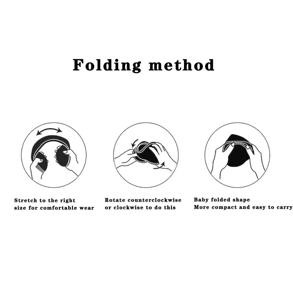 Ear Muffs Winter Ear Warmer Foldable Earmuffs Cover Mens Womens Behind the Head Band  orejeras de invierno (4)