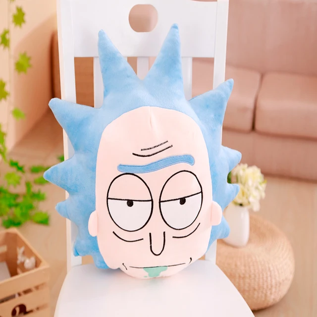 Rick and Moti Sofa Cushions Cute Cartoon Pillow Anime Toy Baby Accompanying Sleep Appease Doll Holiday Gift Christmas Gift