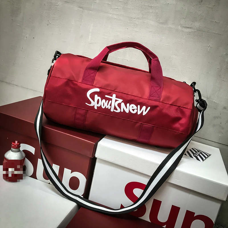

Sports Handbag Yoga Wet and Dry Separation Fitness Bag Nylon Travel Bag Shoe Bag Clutch Shoulder Messenger Bag Custom
