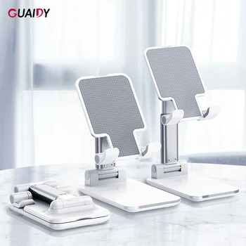 

Simple Desktop Stand Mobile Phone Holder Multifunction Alloy Stable Telescopic Adjustment For Samsung Galaxy Z Flip Tablet Cute