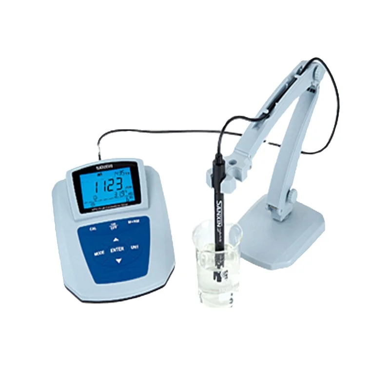 US $724.50 Bench Top Lab ConductivityTDSSalinityResistivity Meter