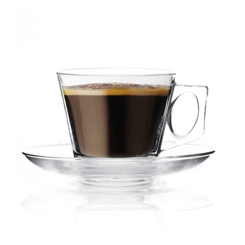 Double Wall Glass Cup Transparent Tea Coffee Mug Heat Resistant Insulated Luxury Creative Royal Classic EE50BD | Дом и сад