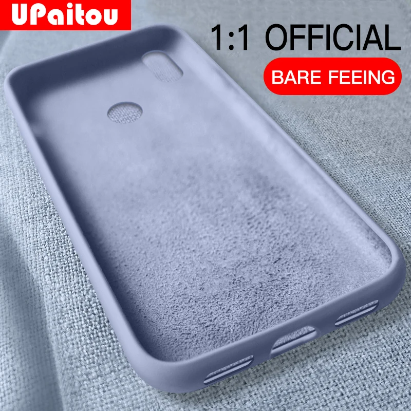 

UPaitou Solid Color Silicone Case For Xiaomi Redmi K20 7A Note 7 6 Pro Mi Mix 3 2 s Cute Candy Color Soft Case For RedmiK20 Case