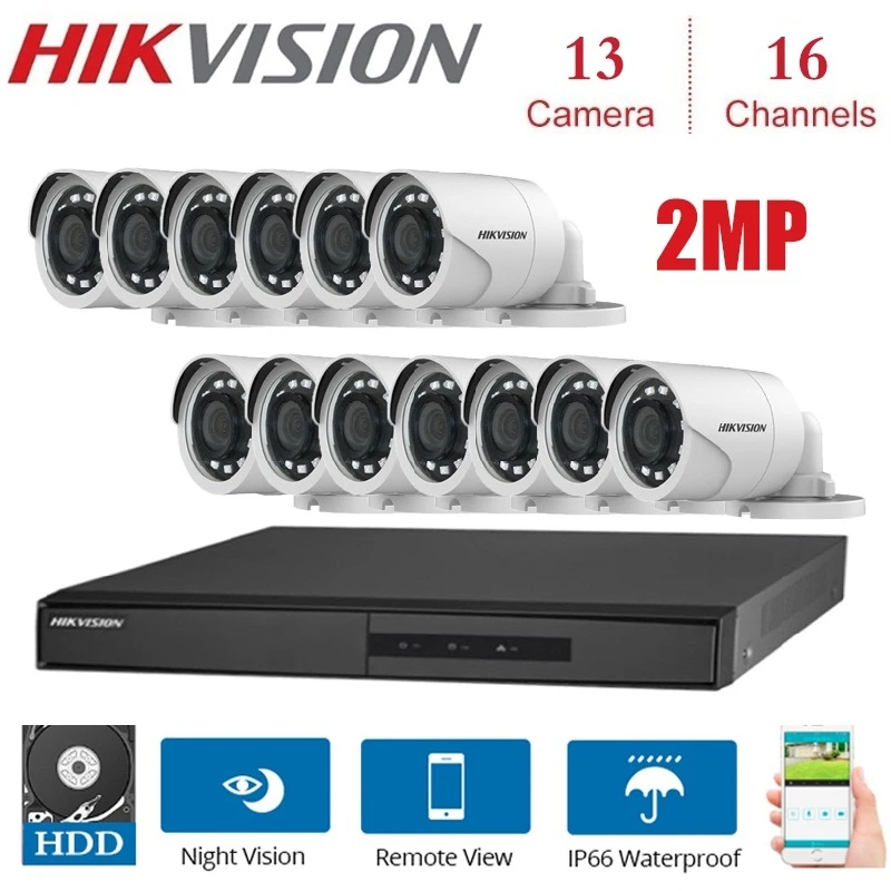 hikvision dvr 2mp 4 channel