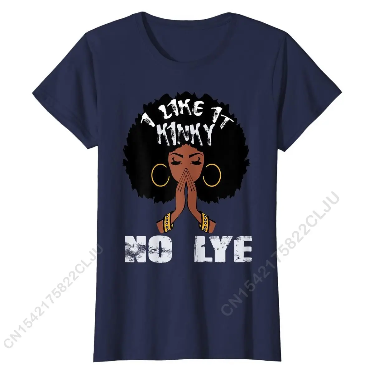Mi Piace Kinky No Lye Nero Afro Queen T-Shirt Regalo Capelli Naturali Top Stampati In Cotone Camicie T-Shirt Da Uomo Carina Estate