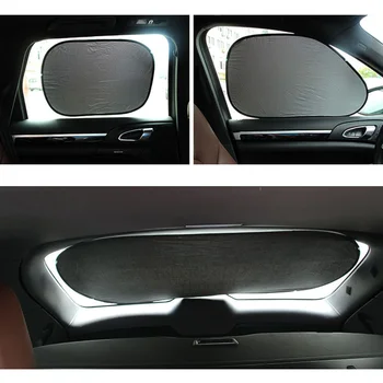 

Car Window Sun Shade Block Cover Silver Coated Reflective Foldable 5x Replaces