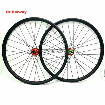 

Hope pro4 boost 29er mtb disc carbon wheelset disc brake 33*30mm asymmetry tubeless carbon bike wheels 110x15 148x12 pillar 1420