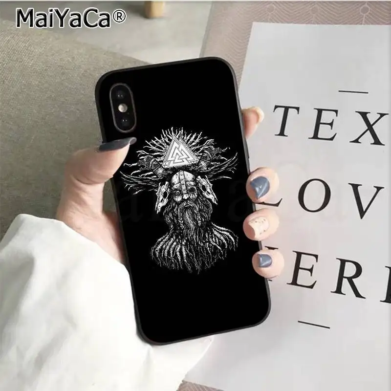 MaiYaCa Viking Vegvisir Odin скандинавский клиент высокое качество чехол для телефона для iPhone 11 pro XS MAX 8 7 6 6S Plus X 5 5S SE XR чехол - Цвет: A11