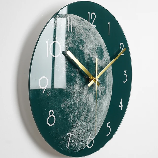 Luxury Glass Wall Clock Modern Silent Creative Watch Wall Clocks Home Deocr Living Room Kitchen Big Clock Reloj Cocina Gift F