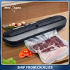 White Dolphin Kitchen Storage Packaging Vacuum Food Sealers Machine 220V 110V Sealing Machine With 10pcs Vacuum Bags 1