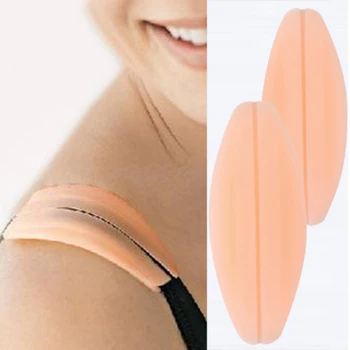 

2Pair Soft Silicone Bra Strap Cushions Holder Non-slip Non Sliding Shoulder Pads Relief Pain Strap Mats Bra Accessories Women