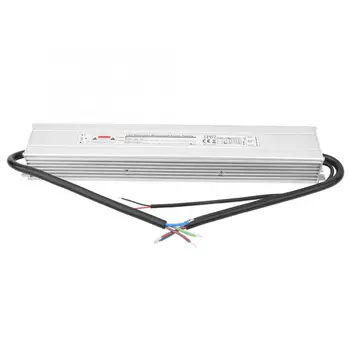 

2-in-1 LED Waterproof SCR/0-10V Dimmable Power Supply AC170~260V(50/60Hz) Input DC24V 12.5A 300W Output
