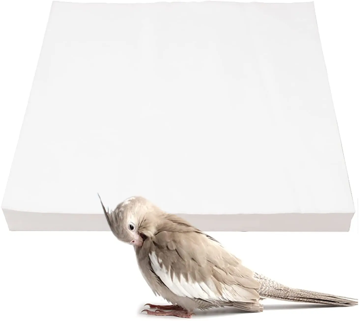 100 Pcs Bird Cage Liner Paper Non Woven Liners Papers Bird Cage Liner
