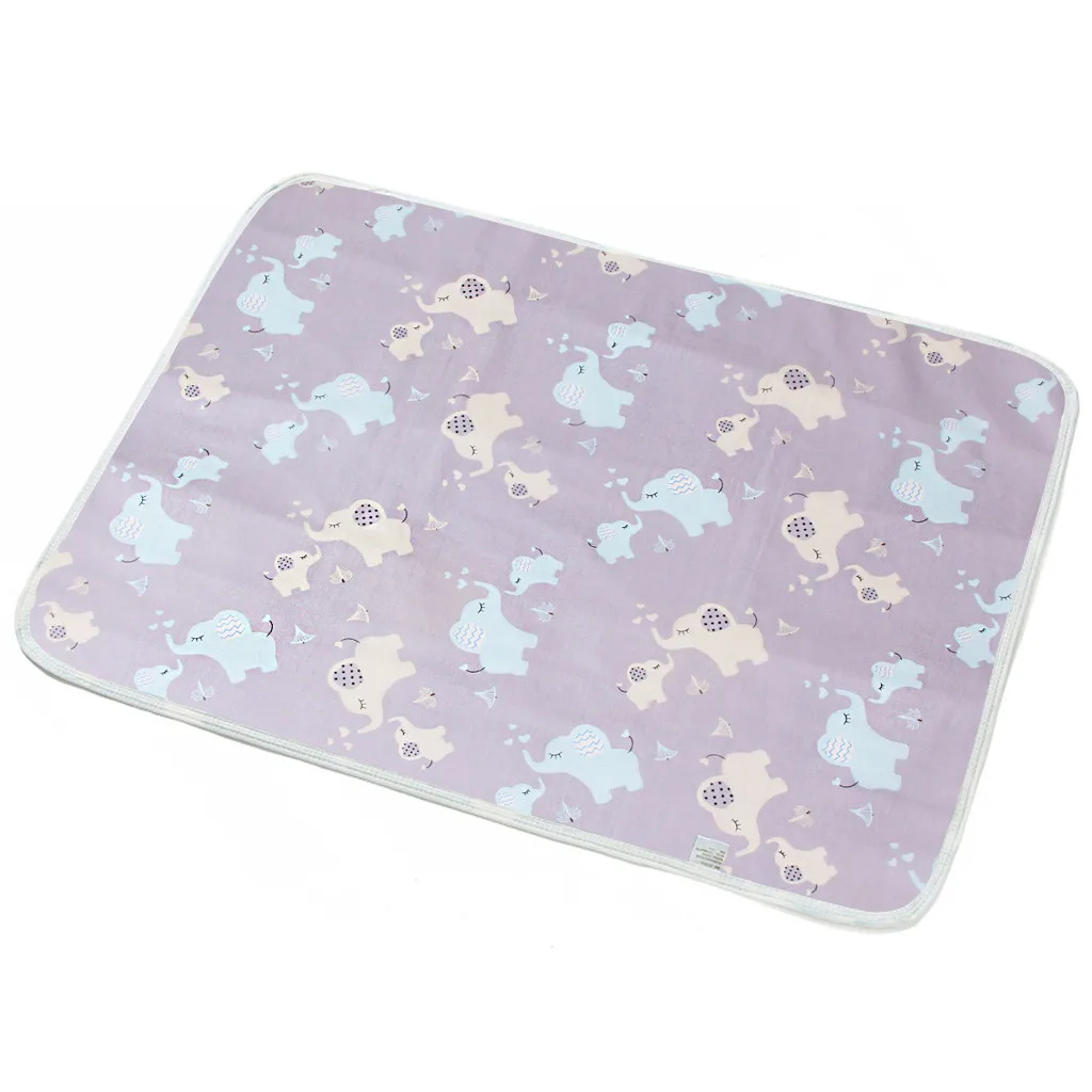 Cute Baby Changing mat Portable Foldable Washable waterproof mattress children game Floor mats Reusable travel pad Diaper