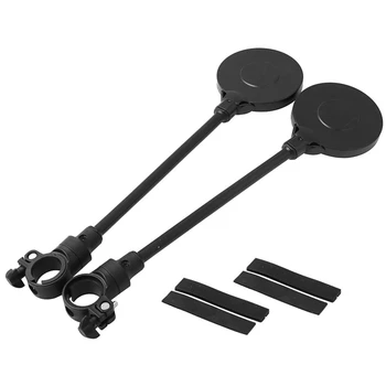 

Adjusting Bike Rear Mirrors Rotation Bicycle Rearview Mirrors Suitable for Mountain Road Bike MTB Handlebar Flat
