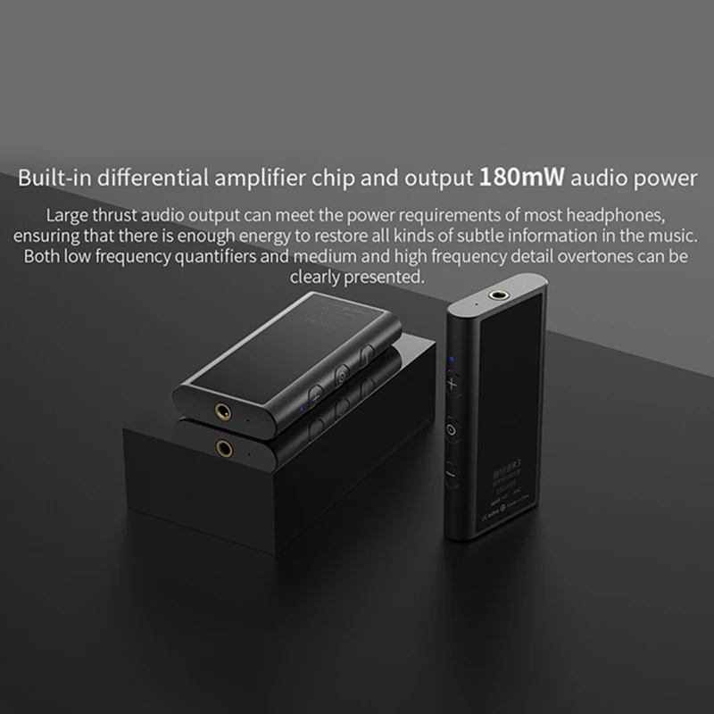 VICLIN R3 HIFI AMP Bluetooth 5 0 Headphone Receiver Amplifier CSR8675 APTX HD DACHiFi Portable Amp