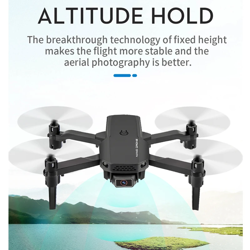 2021 Новый KF611 Дрон 4k HD широкоугольная камера 1080P WiFi fpv для дрона Квадрокоптер высота