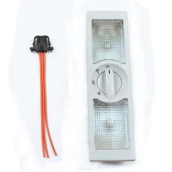 

LARBLL Gray Interior Dome Light Reading Lamp LIGHTS 6Q0947291A fit for VW POLO TOURAN SHARAN JETTA SKODA RAPID SEAT ALTEA